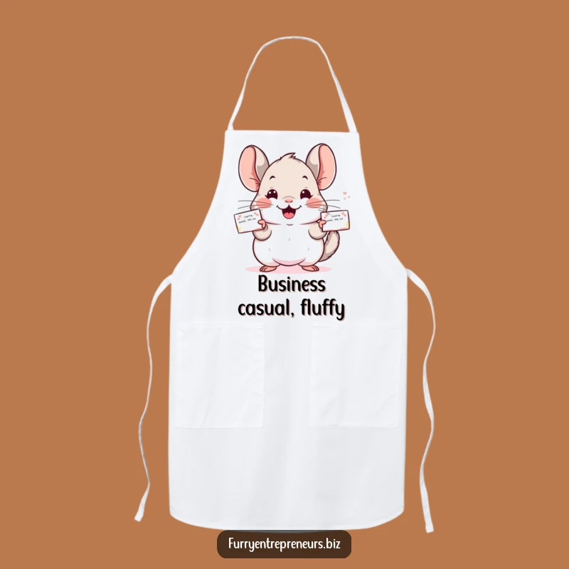 Funny Chinchilla Apron: Distribute Deliciousness with this Cheerful Kitchen Accessory