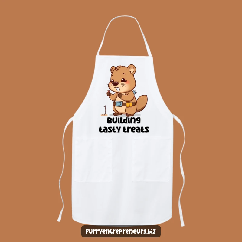 Funny Beaver Builder Apron: Cook and Create with Hilarious Precision