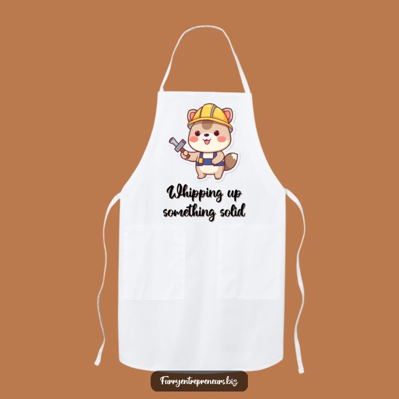 Funny Construction Animal Apron: Cook Like a Pro, A Handy Funny Gift
