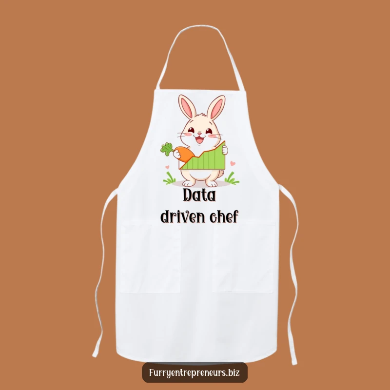 Funny Rabbit Graph Apron: Cook Up Success in the Kitchen, Perfect Funny Gift