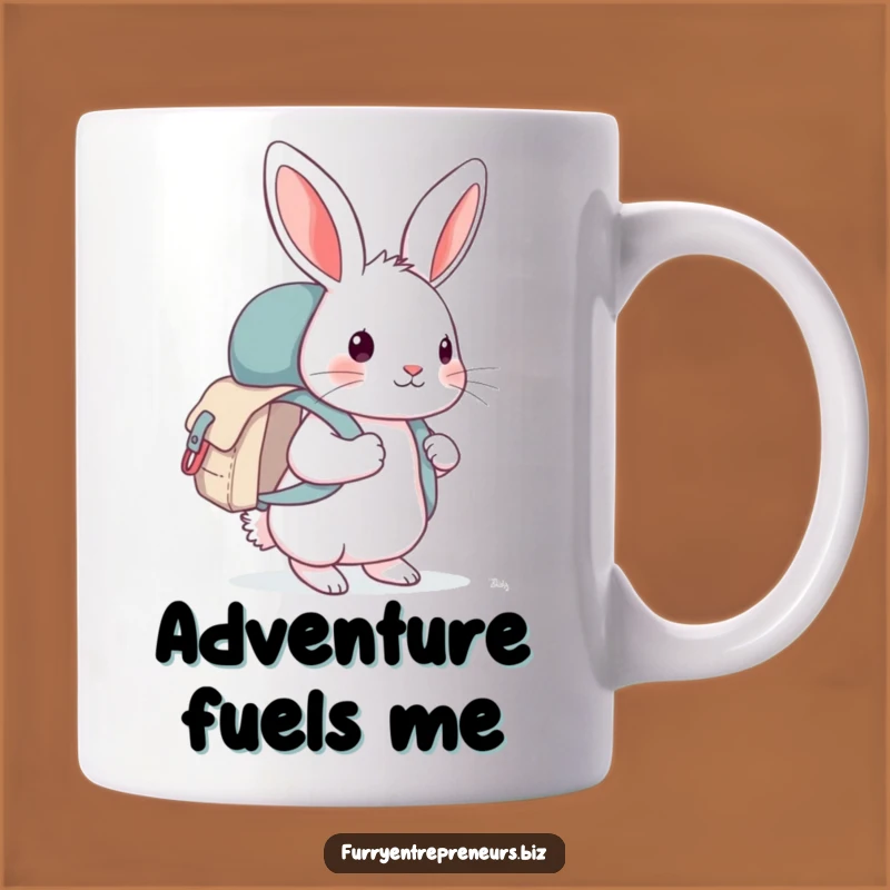 Funny Rabbit Explorer Mug: A Curious Adventurer's Perfect Gift for Tea Lovers