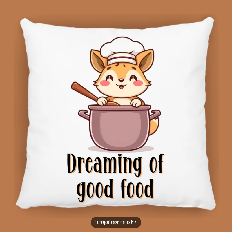 Funny Chef Animal Pillow: Cozy Comfort, Delightful Funny Gift for Chefs!