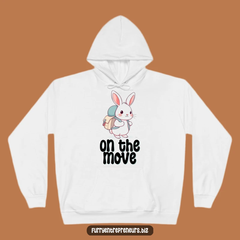 Funny Rabbit Explorer Hoodie: Cozy Up with This Hilarious Adventure-Ready Sweatshirt