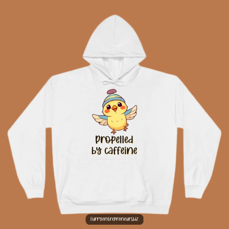 Funny Flying Bird Hoodie: Cozy Propeller Beanie Sweatshirt, Perfect Funny Gift!