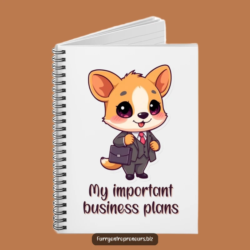 Funny Business Animal Notebook: Jot Down Smart Plans, A Witty Gift
