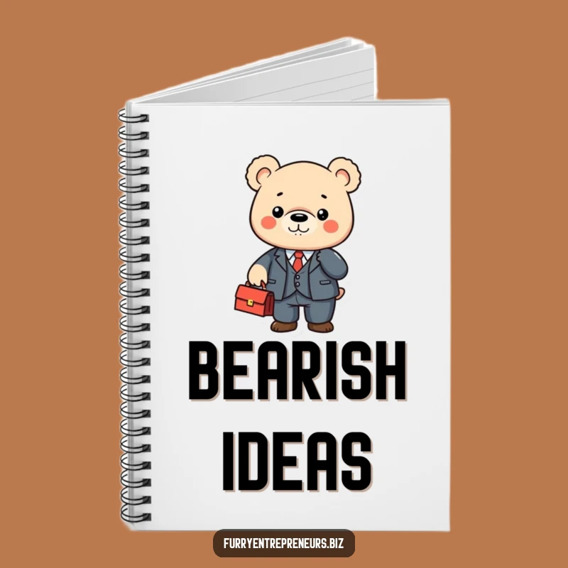 Funny Business Bear Notebook: Jot Down Ideas with Professional, Hilarious Flair