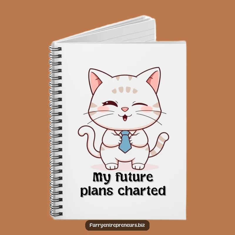 Funny Business Cat Notebook: Dapper Feline Journal for Deals & Ideas!