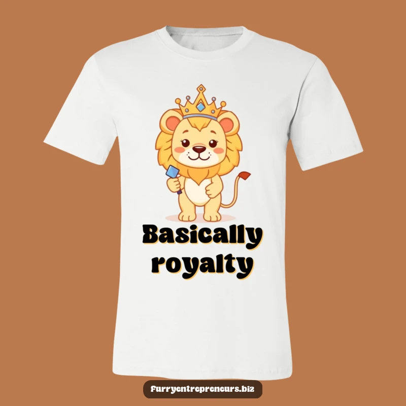 Funny Lion King T-Shirt - Hilarious Royal Beast Gift for Him