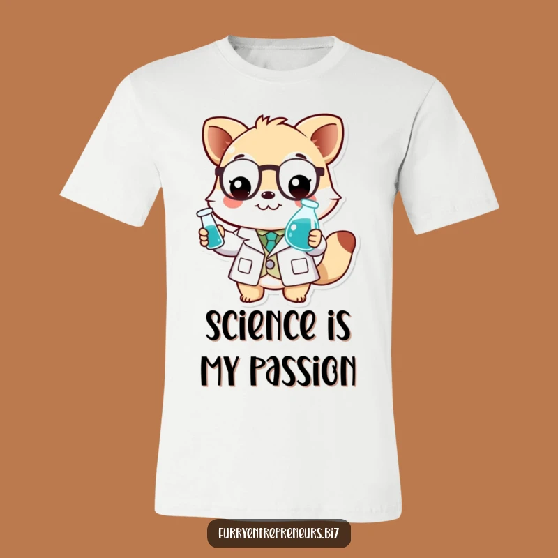 Funny Scientist Animal T-Shirt: Smart Style, A Hilarious Funny Gift!